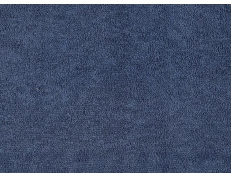 Frottee jeansblau