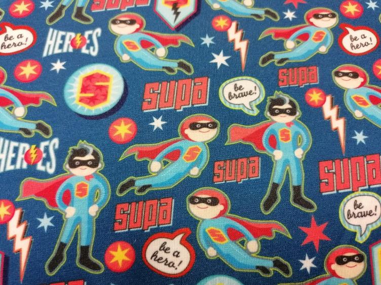 Funktionsjersey-Trevira Bioactive - antibakteriell `Shield Pro - superman