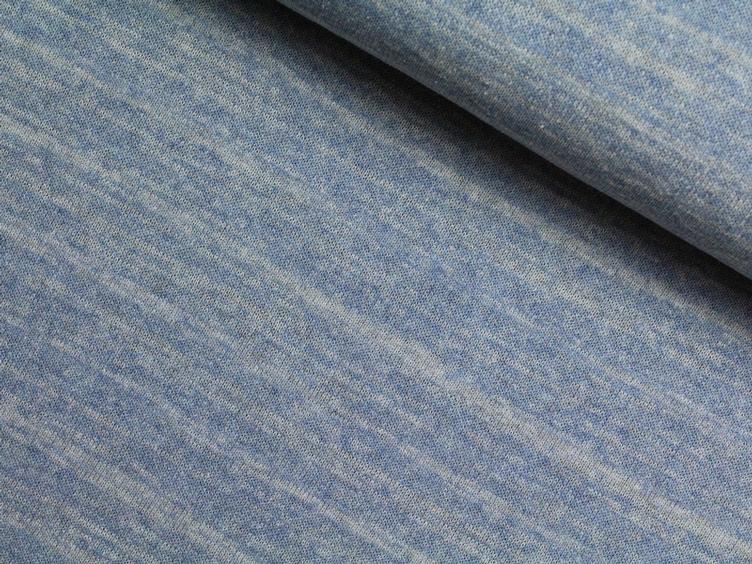 Gaban Feinstrick hellblau meliert
