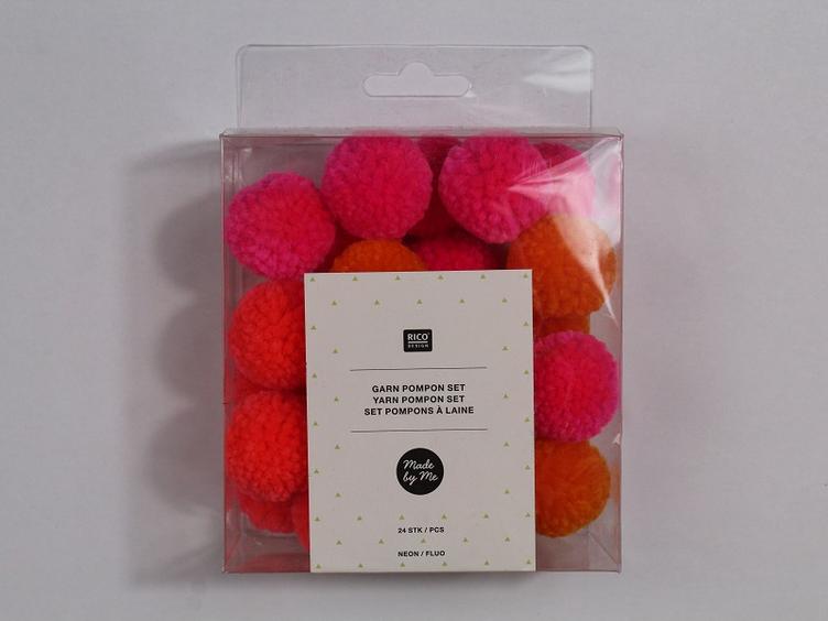 Garnpompon Rico Neon