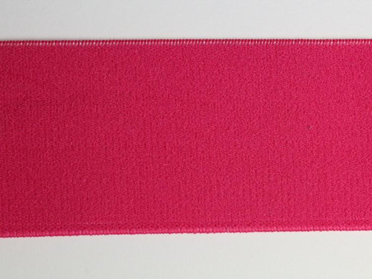 Gummiband Color Line uni 40 mm Fuchsia
