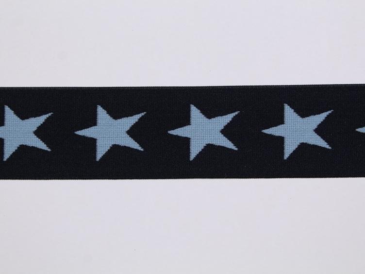 Gummiband Sterne marine