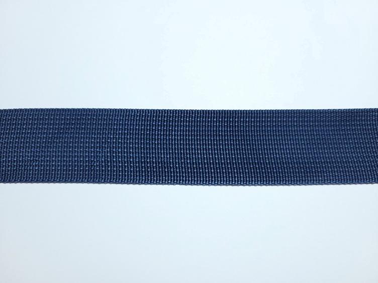 Gurtband grau-blau 38mm