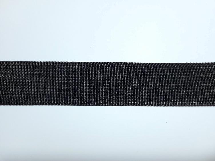 Gurtband schwarz 20mm