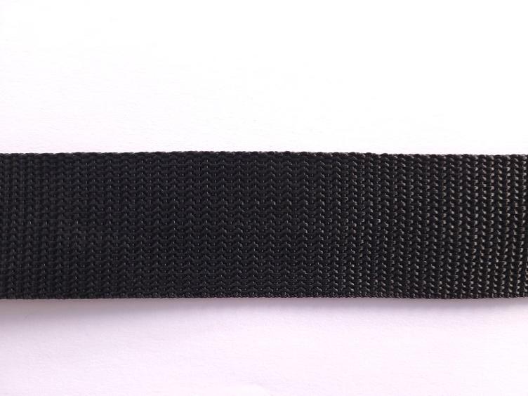 Gurtband schwarz 38mm