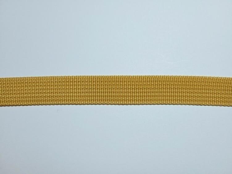 Gurtband senf-gelb 20mm