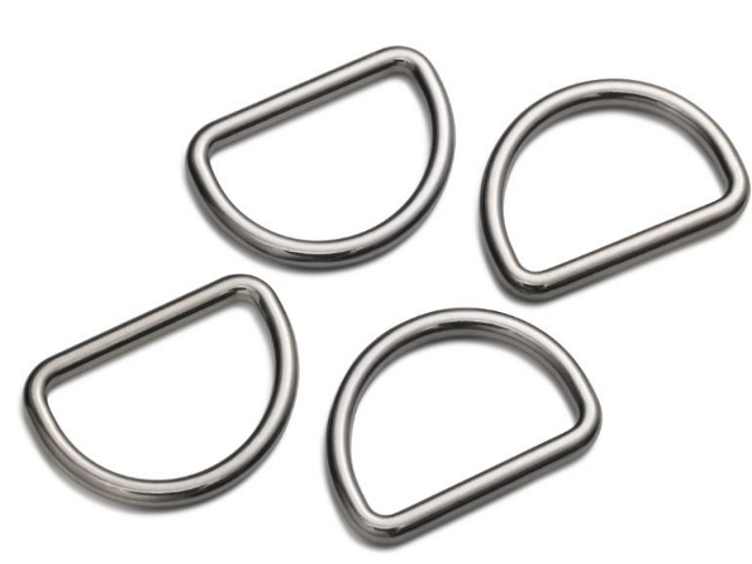 Halbrundringe guntmetal, 25 mm