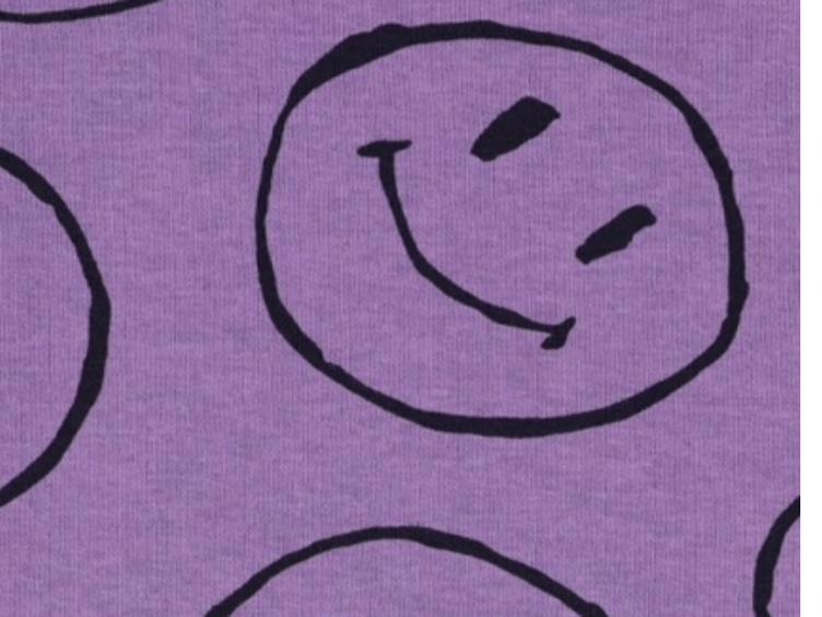 Happy Face Jogging lila