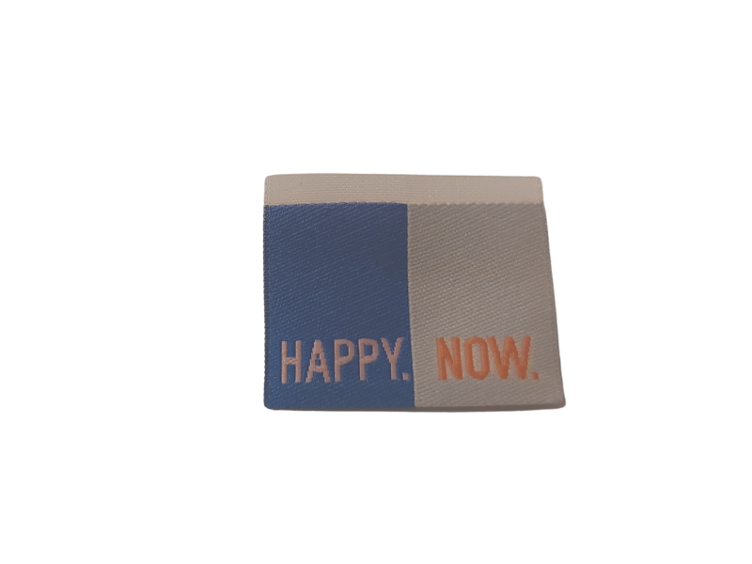 HAPPY NOW- Blau/Elfenbein