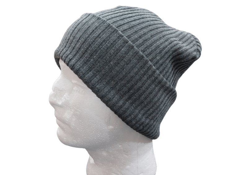 Hipster Beanie anthrazit - 0
