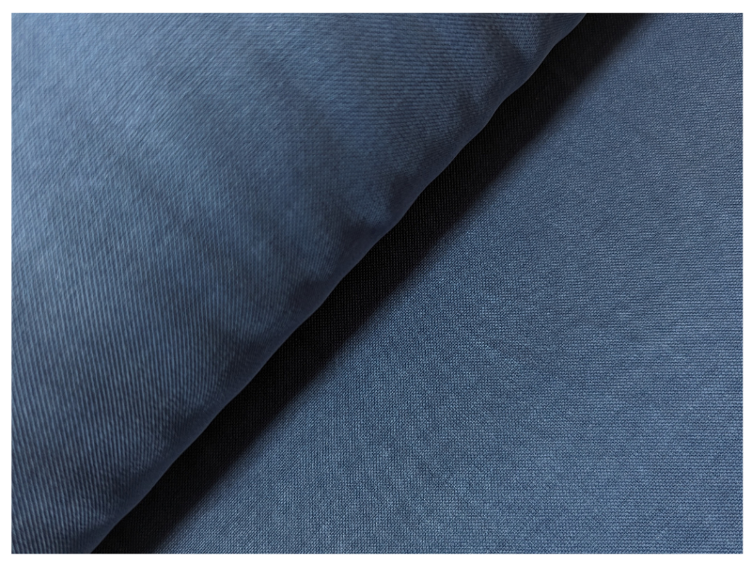 Jeansblau uni Tencel Viscose