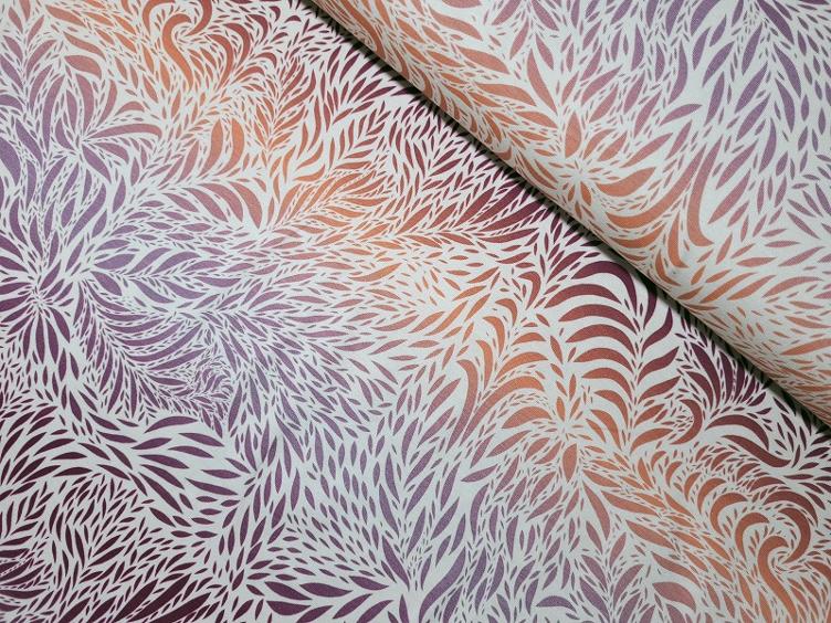 Jersey Breeze Apricot-Altrosa-Dunkelrot-Flieder Swafing