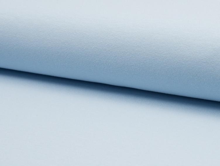 Jersey hellblau uni 60 x 160 cm