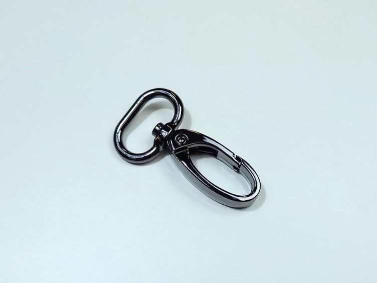 Karabiner graphit 20mm