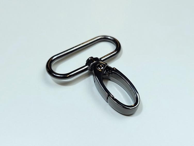 Karabiner graphit 38mm