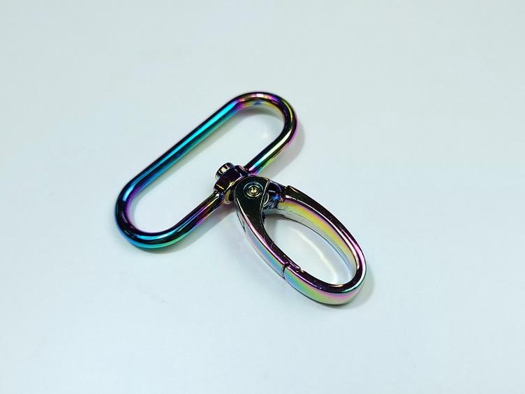 Karabiner regenbogen 38mm