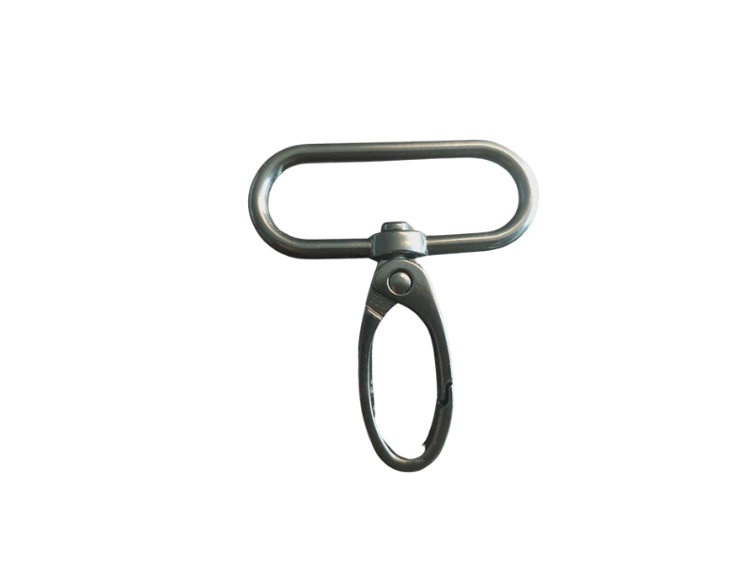 Karabinerhaken 40 mm schwarz