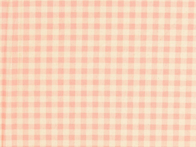 Karo rosa/weiss Baumwolle 20cm x 140cm