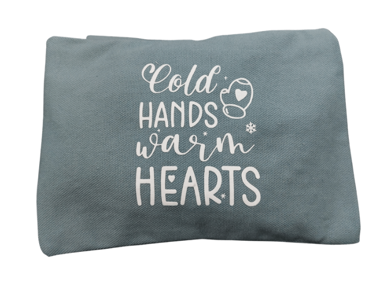 Kirschkernkissen mint Cold Hand warms Heart
