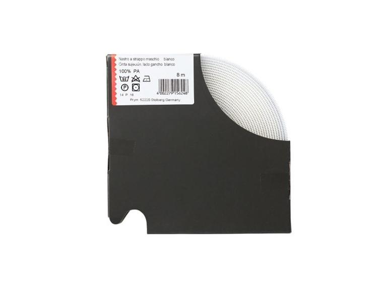 Klettband Haken, weiss 20 mm