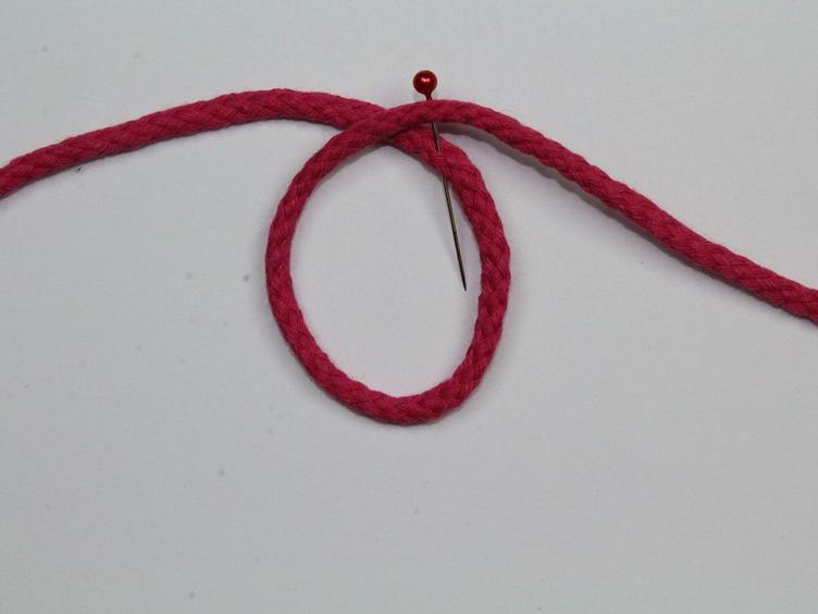 Kordel fuchsia 5 mm