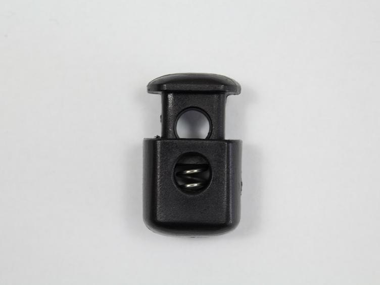 Kordelstopper 9 mm schwarz