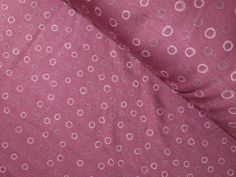 Kreise rosa Alpenfleece