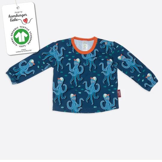 Langarmshirt Otto the Octopus, diverse Grössen
