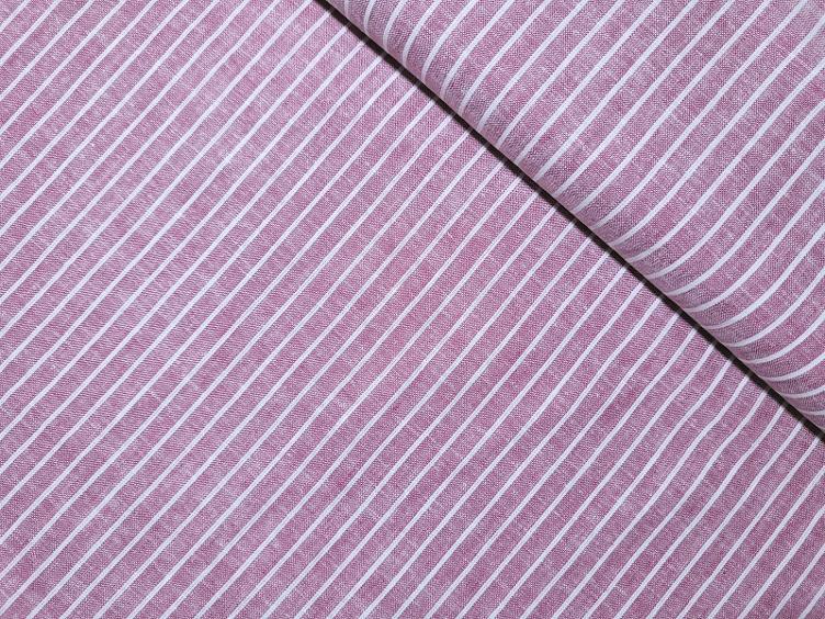 Leine rosa/weiss Streifen 120 cm x 140 cm