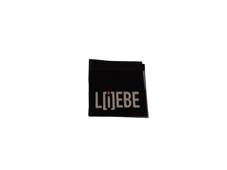 LIEBE- schwarz