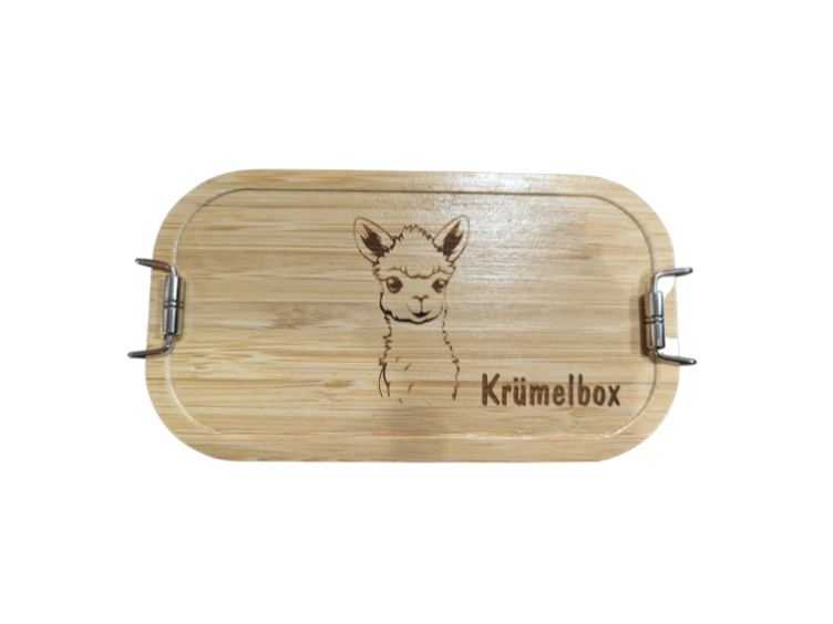 Lunchbox Krümmelbox mit Lama