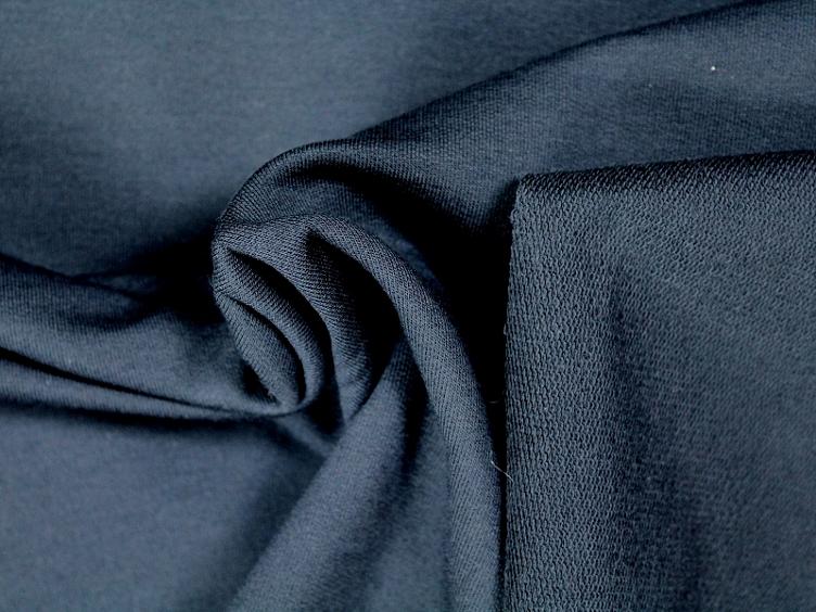 Marine uni sommersweat 70cm x 140cm - 0