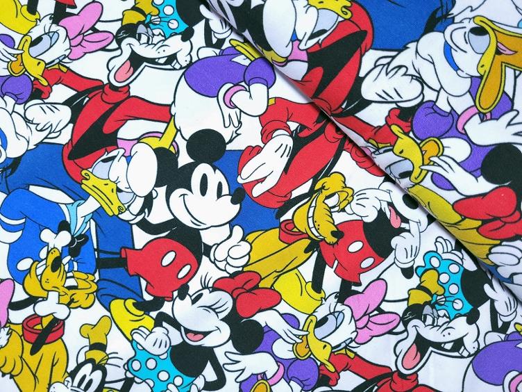 Mickey Mouse Jersey Lizenzstoff
