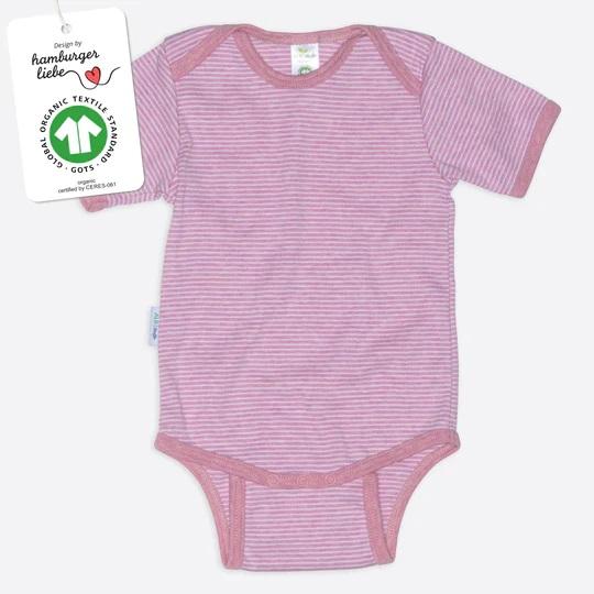 Mitwachsbody rosa Ringel, diverse Grössen