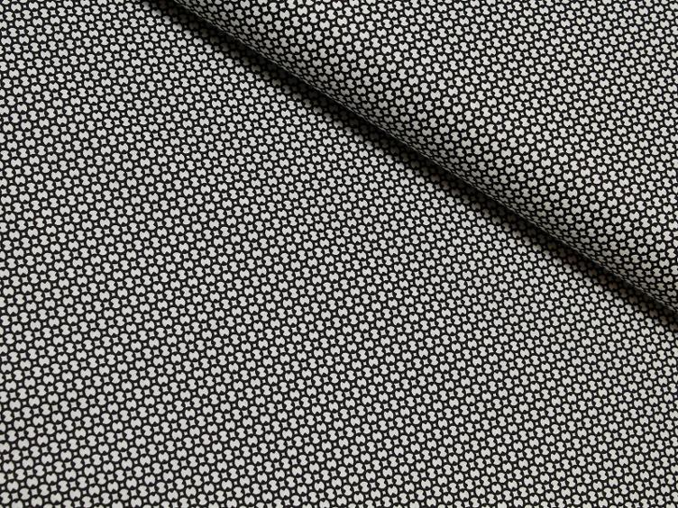 Muster schwarz Baumwolle