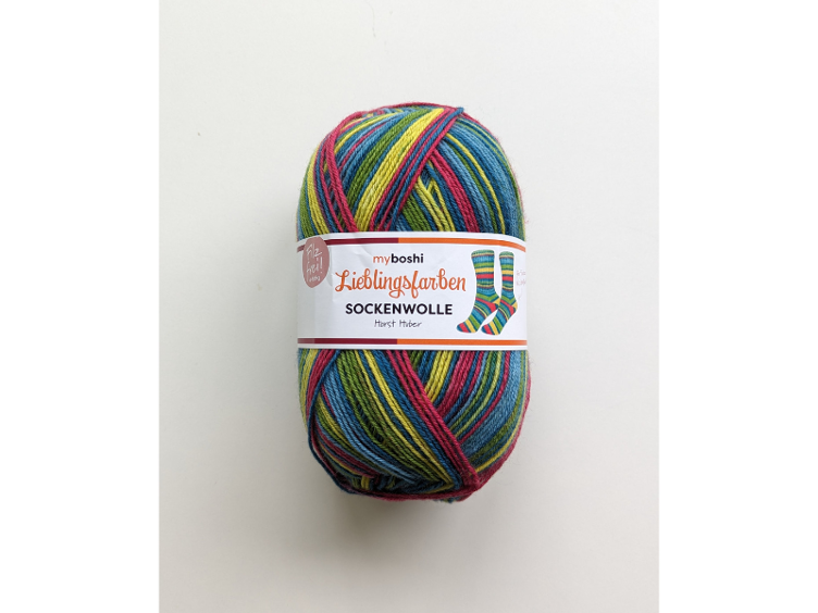 myboshi Wolle Lieblingsfarben Socken