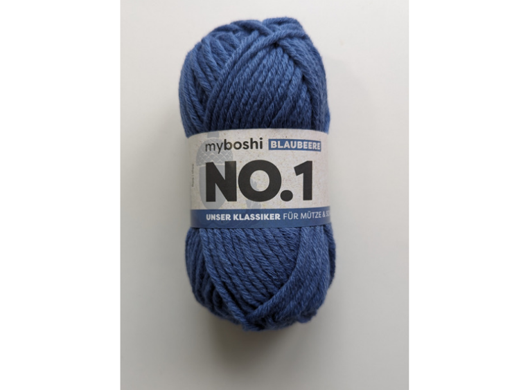 myBoshi Wolle Nr. 1 blaubeere