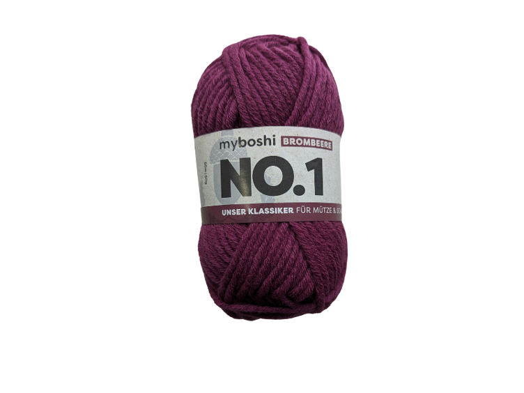 myBoshi Wolle Nr. 1 brombeere