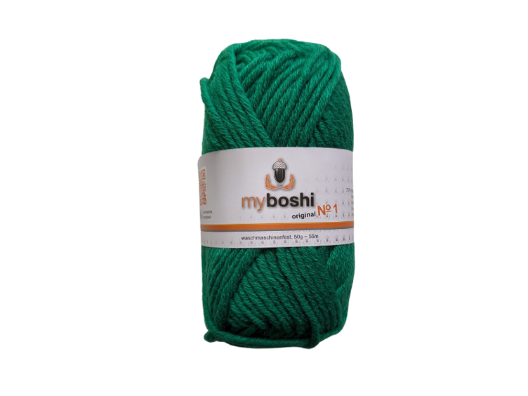 myBoshi Wolle Nr. 1 grasgrün