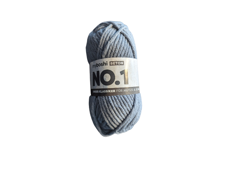 myBoshi Wolle Nr. 1 grau