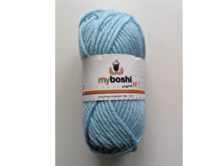 myBoshi Wolle Nr. 1 himmelblau