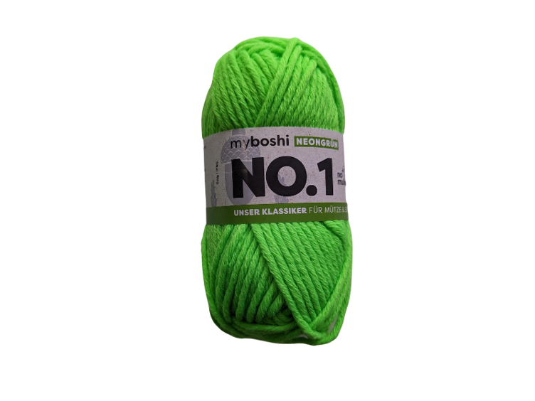 myBoshi Wolle Nr. 1 neongrün