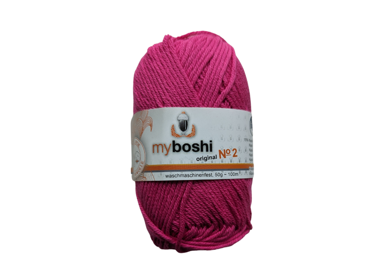 myBoshi Wolle Nr. 2 magenta