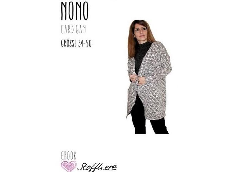 Nono-Cardigan Ebook by Stoffherz Grösse 34-50