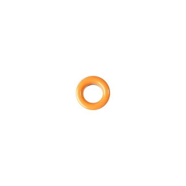 Ösen und Scheiben, orange 8 mm