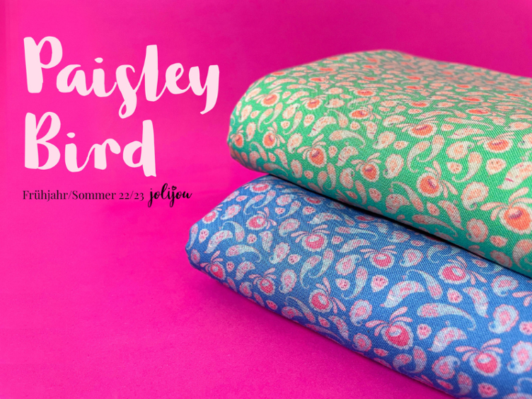 Paisley Bird by Jolijou Swafing mint - 1