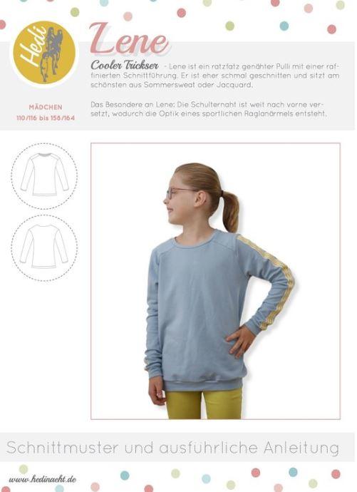 Papierschnittmuster Pulli Lene Kids