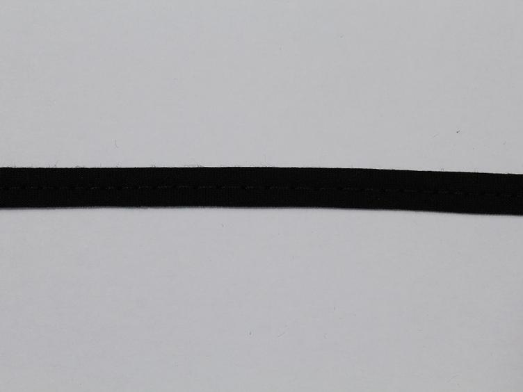 Paspel schwarz 10 mm