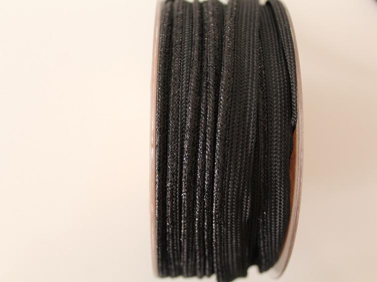Paspel schwarz lurex 10 mm - 0