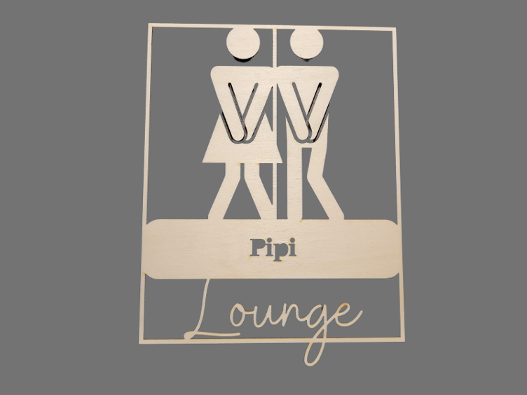 Pippi Lounge aus Holz